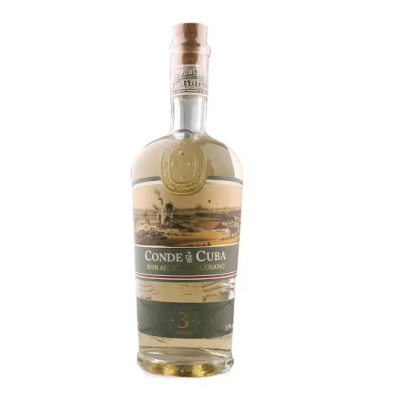 Rum Conde Cuba 3 anos