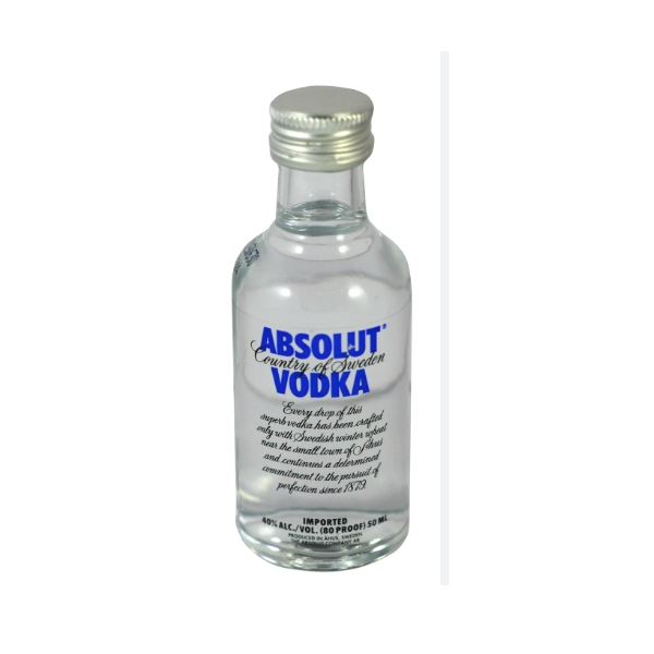Miniatura Absolut Vodka 5cl