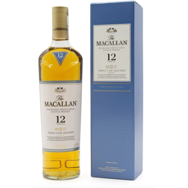 Whisky Macallan 12Y Triple Cask