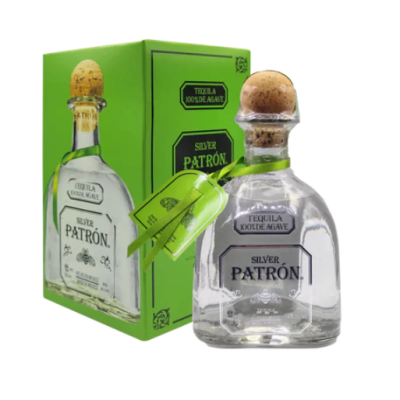 Tequilla Patron silver