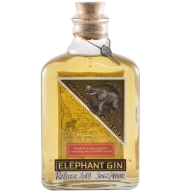 Elephant gin aged rum casks