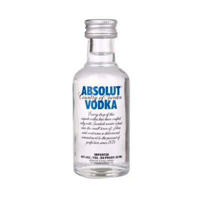 Miniatura Absolut Vodka