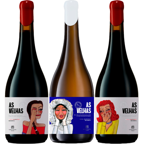 Vinho As Velhas Cx 3 Garrafas