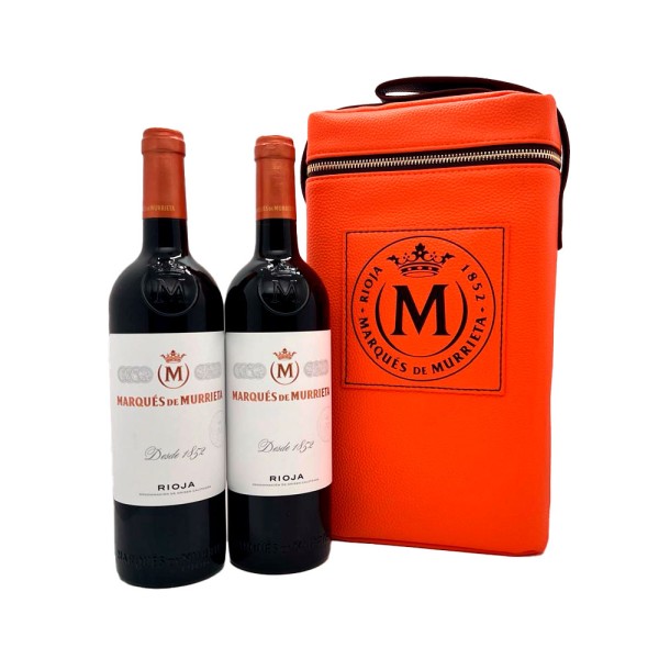 Marques de Murrieta reserva 2021 conjunto 2 garrafas + bolsa